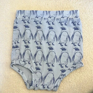 Kate Quinn Bamboo Penguin Print Bloomers 12-18M EUC